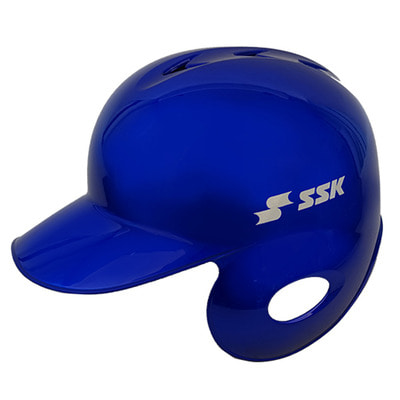 SSK 초경량 타자헬멧/ 유광 청색 좌우선택 야구헬멧 야구매니아