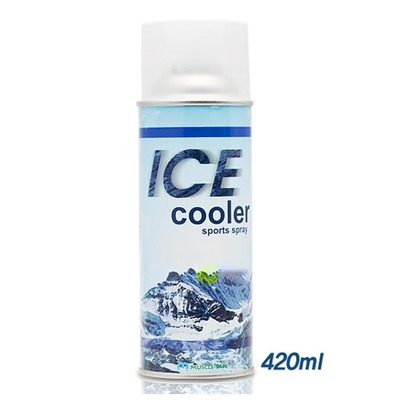 ICE COOLER 콜드 스프레이 420ml/ 쿨링 냉각 스프레이 야구매니아