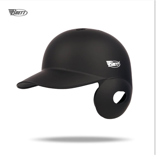 2020 브렛 프로페셔널 타자헬멧/ 무광 검정 좌귀(우타자용) 야구매니아
