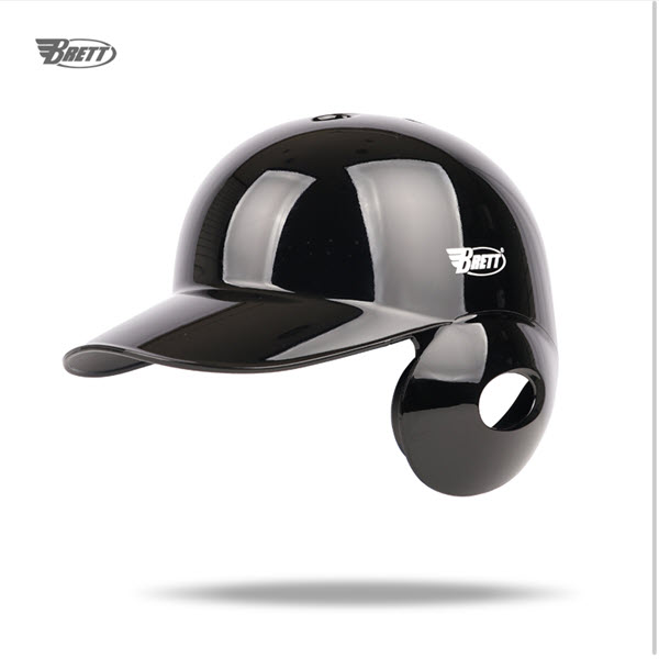 2020 브렛 프로페셔널 타자헬멧/ 유광 검정 좌귀(우타자용) 야구매니아