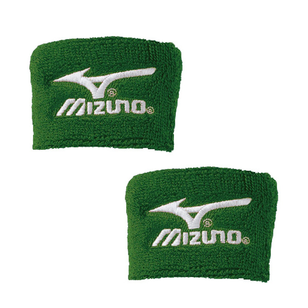 미즈노 손목밴드/ 370107 녹색 5cm (2개입) 야구매니아
