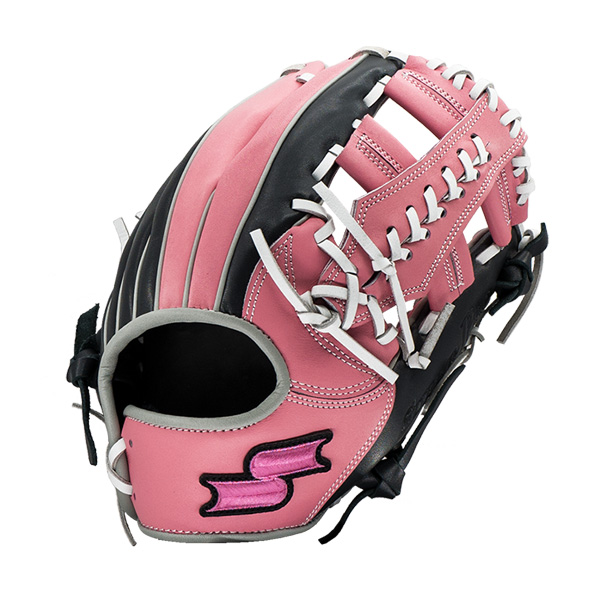 SSK 사사키 내야 야구글러브/ ALL NEW SUPER PRO SL02S 핑크+검 야구매니아