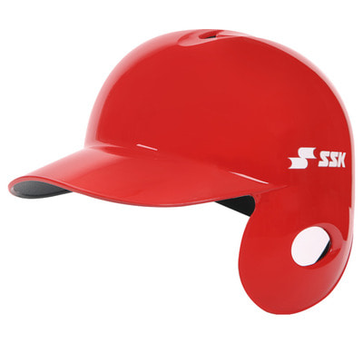 SSK 사사키 초경량 타자헬멧 / 유광 체리적색 좌귀(우타자용) / 야구헬멧 야구매니아